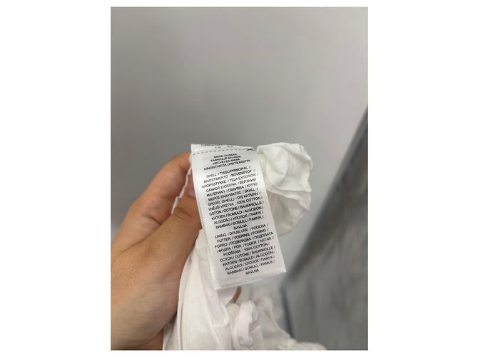 Autre Marque Vestido de algodón blanco Lauren Ralph Lauren - vista 6