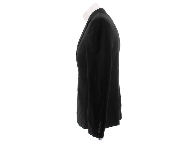 Saint Laurent Sakko aus schwarzer Wolle - Ansicht 4