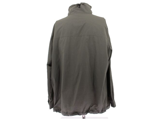 Camicia Moncler Kaki in Cotone M Cachi - vista 2