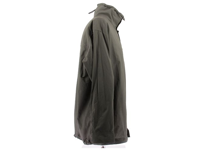 Camicia Moncler Kaki in Cotone M Cachi - vista 4