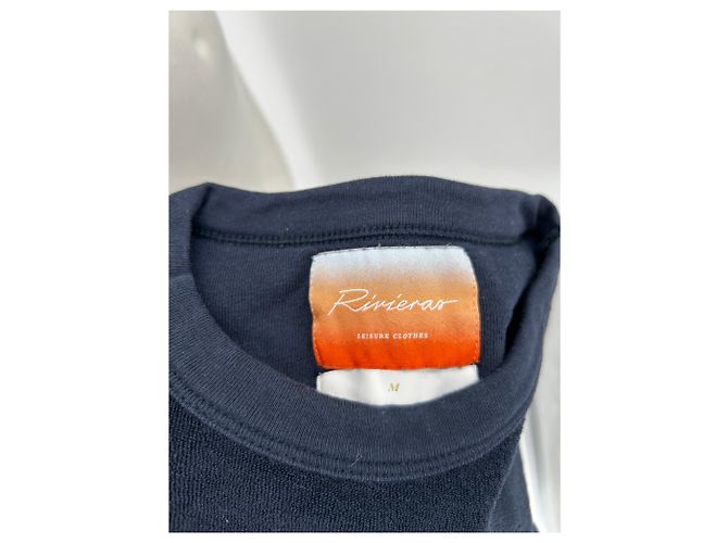 Autre Marque Camiseta de toalla azul marino - vista 5