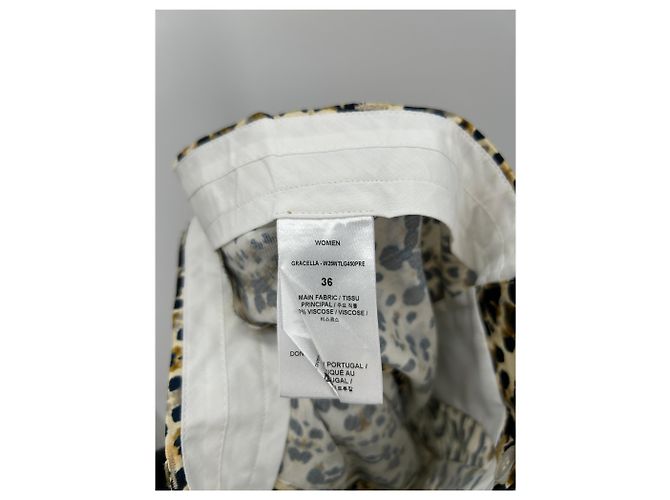 Autre Marque Pantalón GRACELLA estampado Castaño - vista 4