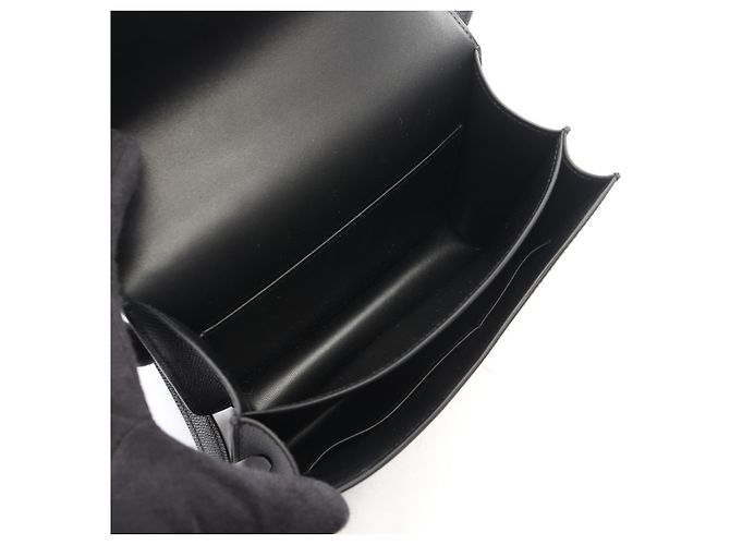 Hermès Hermes Constance 3 Mini Leder Schultertasche Schwarz - Ansicht 2