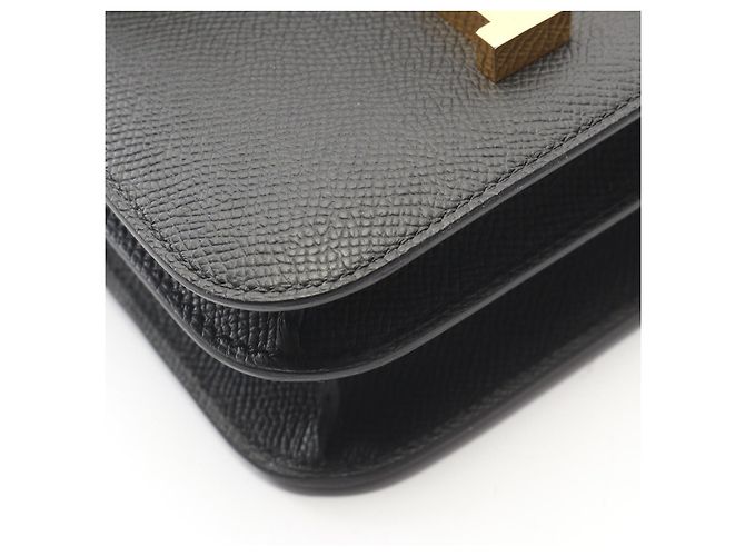 Hermès Hermes Constance 3 Mini Leder Schultertasche Schwarz - Ansicht 4