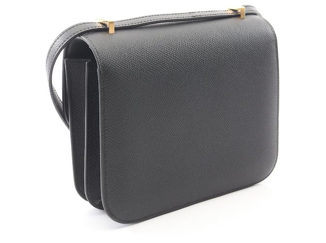 Hermès Hermes Constance 3 Mini Leder Schultertasche Schwarz - Ansicht 5