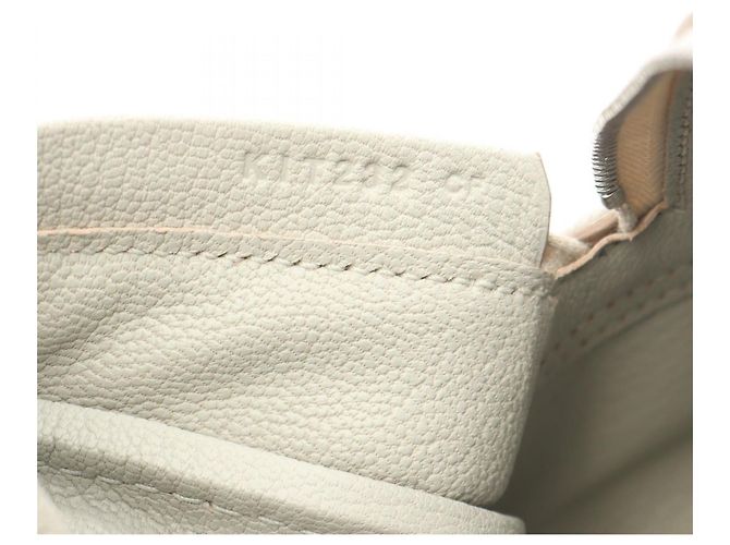 Hermès Borsa Mini Plume 20 in pelle di capra Hermes Grigio - vista 2