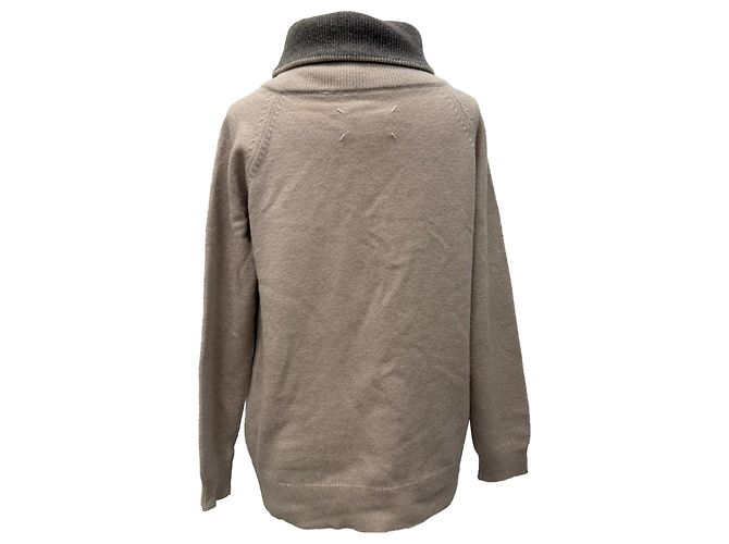 Maison Martin Margiela Maison Margiela Pullover aus beiger Wolle - Ansicht 2