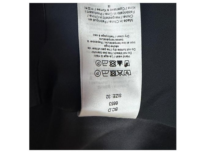 Ganni Halterneck-Bluse aus schwarzem Polyester - Ansicht 8