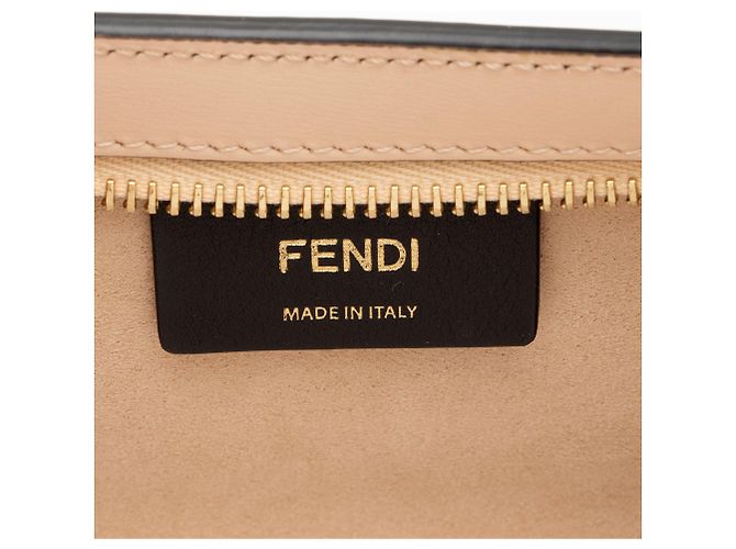 Fendi Leather O'Lock Swing Shoulder Bag Pink - view 8