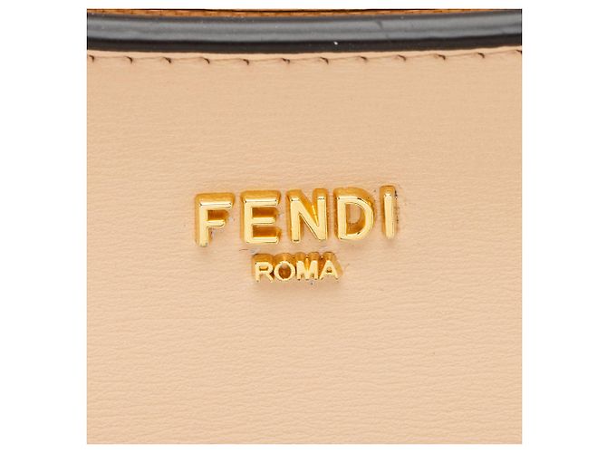 Fendi Leather O'Lock Swing Shoulder Bag Pink - view 9