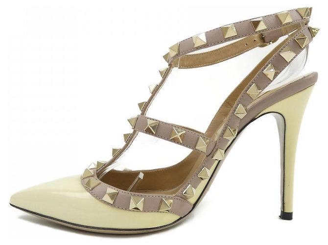 Décolleté Valentino Garavani Beige Porpora - vista 2