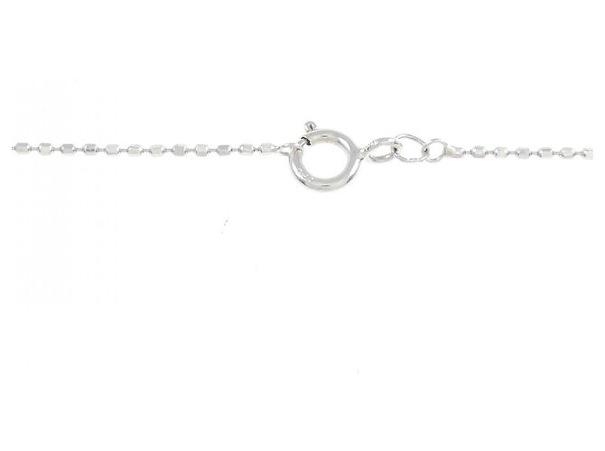 Autre Marque Collana in oro bianco e diamanti Au750 Argento - vista 5