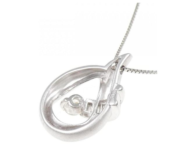 Autre Marque Collana di Diamanti PT900 PT850 Argento - vista 4