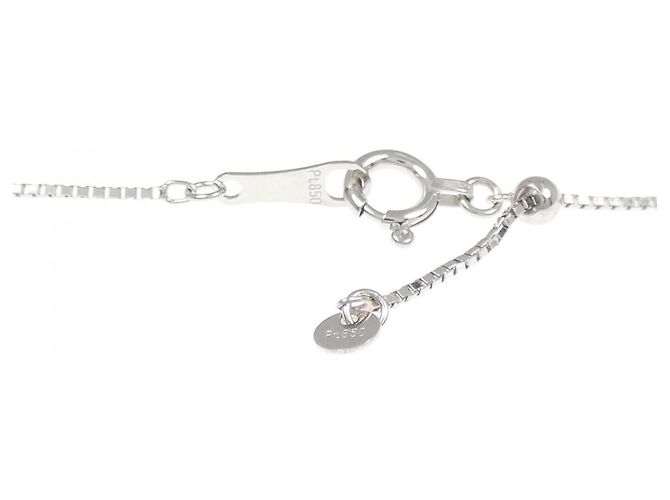 Autre Marque Collana di Diamanti PT900 PT850 Argento - vista 5