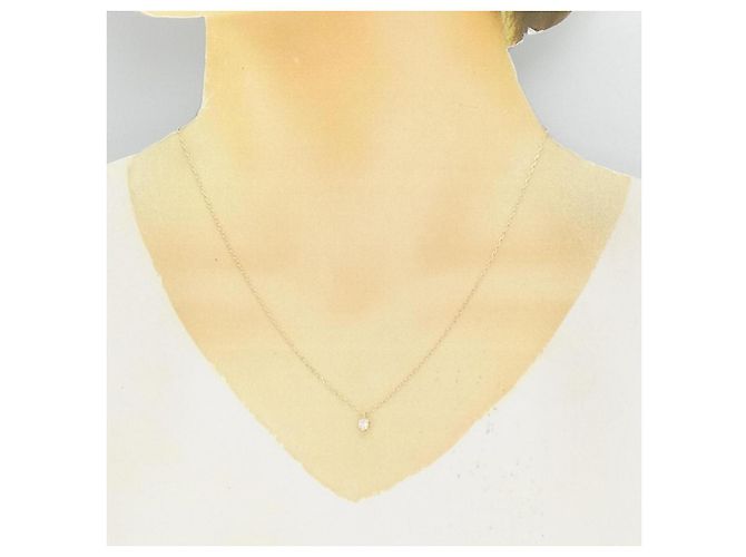 Autre Marque Collana con Diamanti Au750 D'oro - vista 6