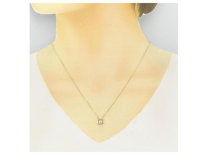 Autre Marque Collana con Diamanti Au750 D'oro - vista 6