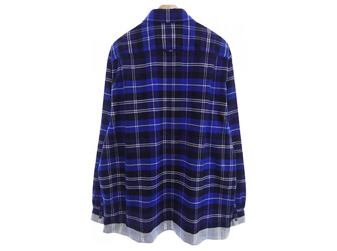 Autre Marque Camisa de algodón uniform experiment Azul - vista 2