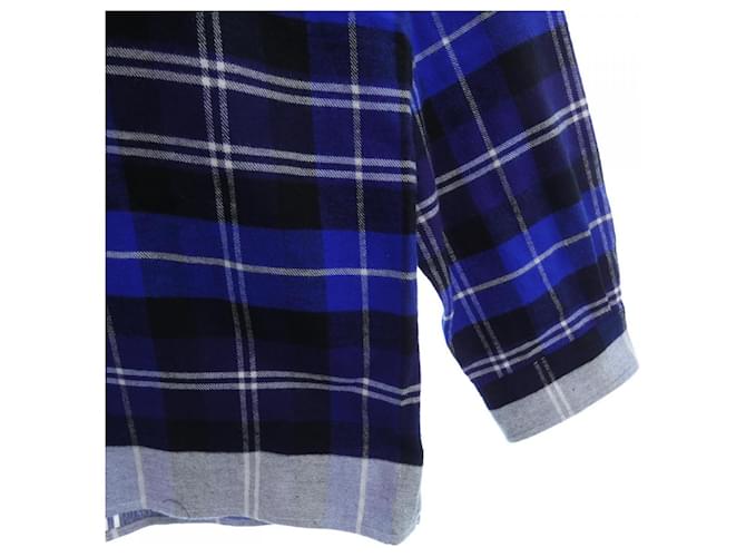 Autre Marque Camisa de algodón uniform experiment Azul - vista 6
