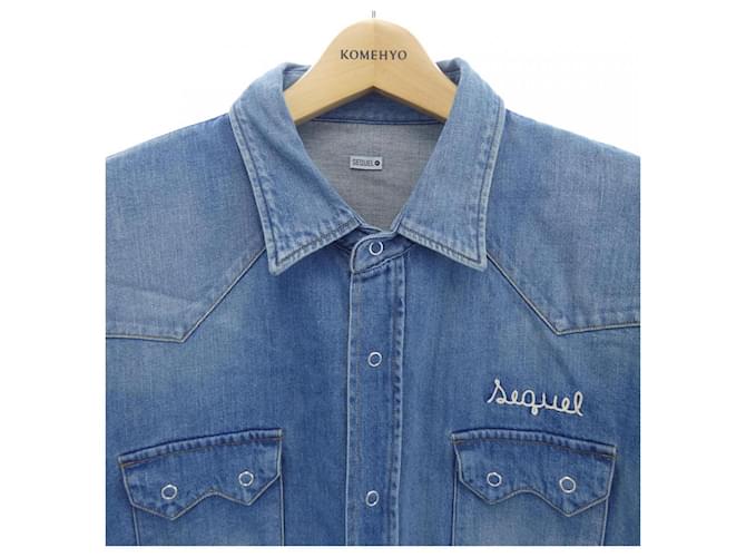 Autre Marque Camisa SEQUEL Azul - vista 5