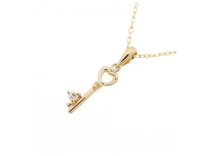 Autre Marque Collana con Diamanti Au750 D'oro - vista 3