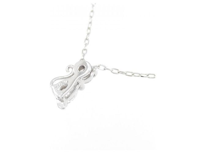 Autre Marque Collana in oro bianco Au750 e diamanti Argento - vista 4