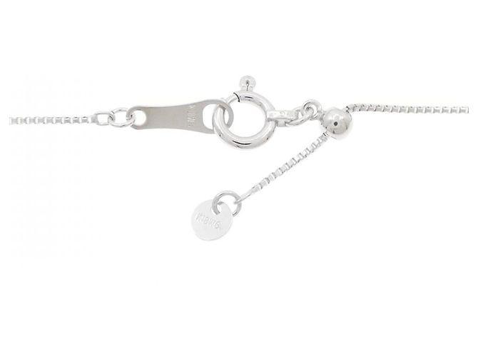 Autre Marque Collana in oro bianco Au750 e oro nero con diamanti - vista 5