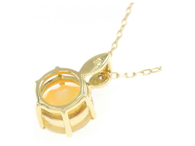 Autre Marque Collana con diamante e opale Au750 D'oro - vista 4