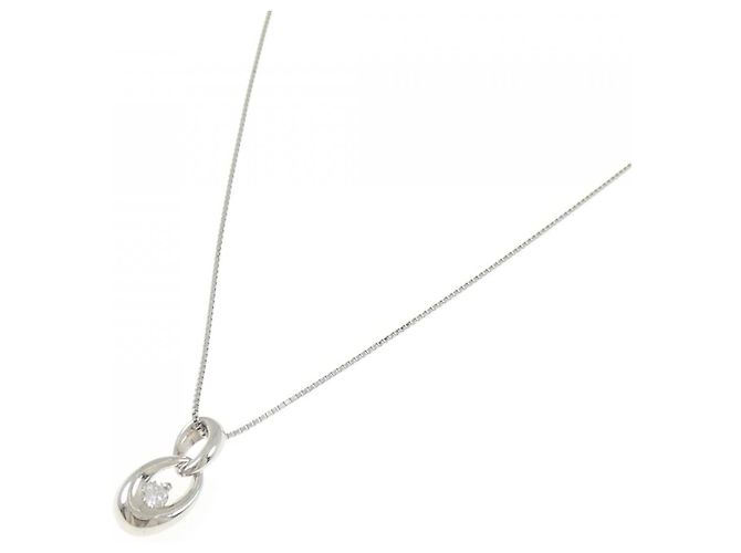Autre Marque Collana in platino e diamanti Argento - vista 2