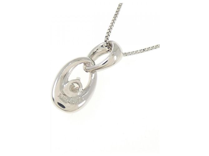 Autre Marque Collana in platino e diamanti Argento - vista 4