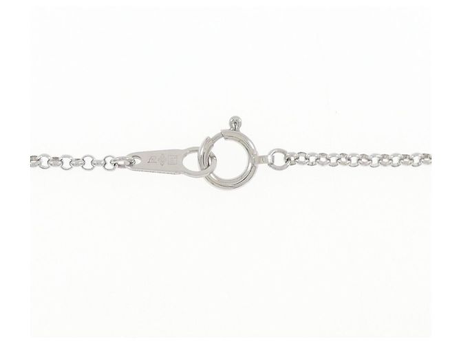 Autre Marque Collana di Diamanti PT900 PT850 Argento - vista 5