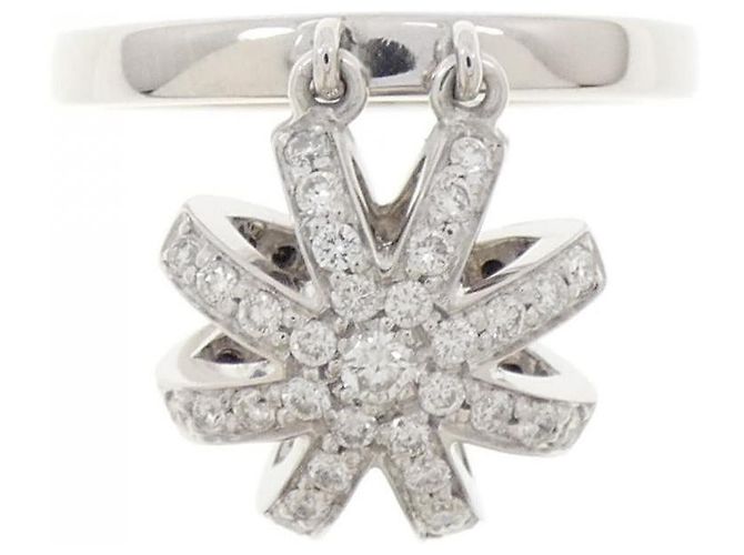 Autre Marque Au750 Weißgold Diamantring Silber - Ansicht 2