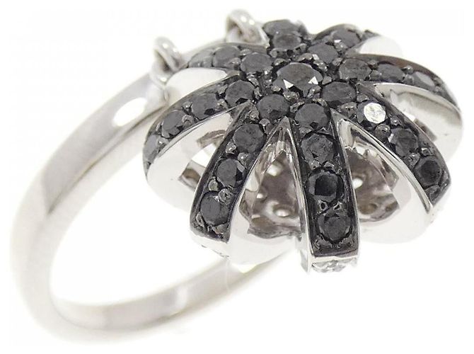 Autre Marque Au750 Weißgold Diamantring Silber - Ansicht 4