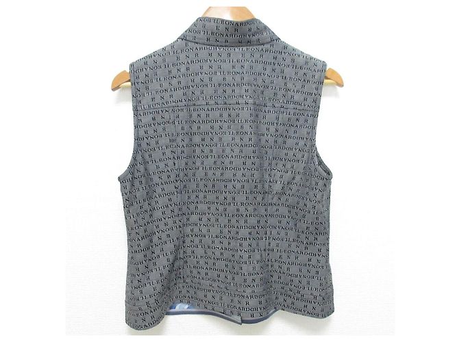 Camisa sin mangas de seda LEONARD Castaño - vista 2