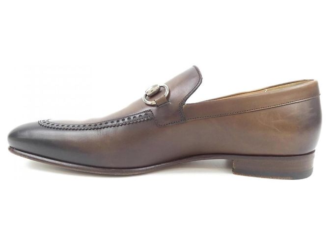 Scarpe in pelle Gucci Marrone - vista 2