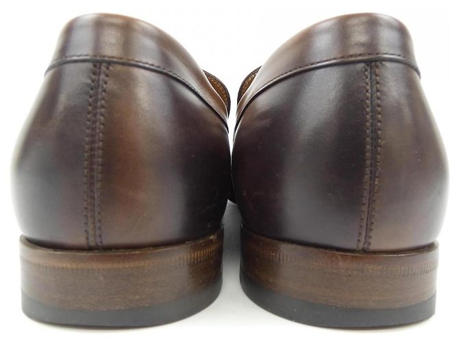 Scarpe in pelle Gucci Marrone - vista 5