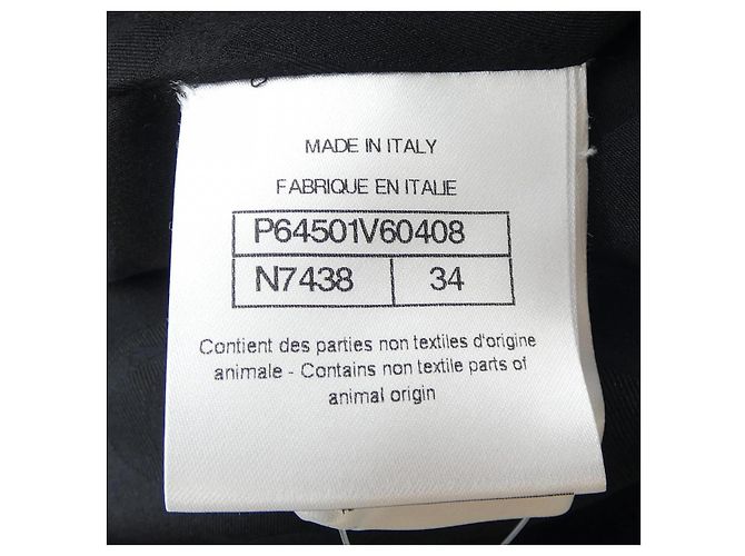 Timeless Cappotto Chanel Nero Bianco - vista 5