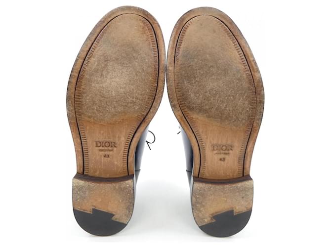 Scarpe in pelle Dior Nero - vista 4