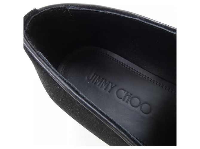 JIMMY CHOO Lederschuhe Schwarz - Ansicht 6