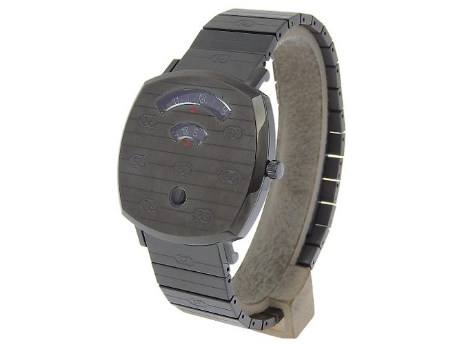 Gucci Grip aus Edelstahl Schwarz - Ansicht 2