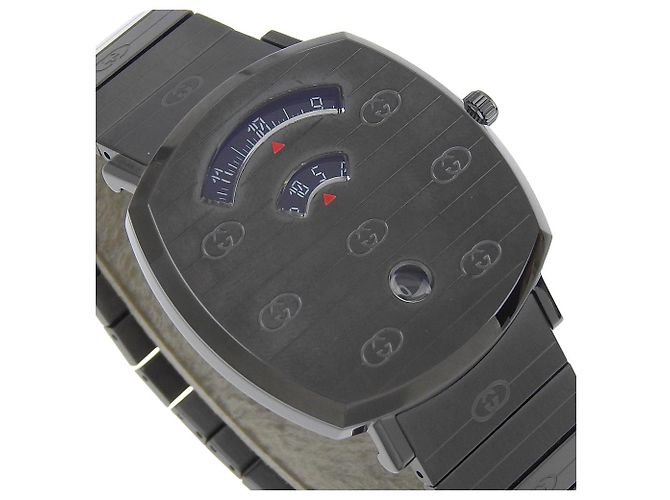 Gucci Grip aus Edelstahl Schwarz - Ansicht 3