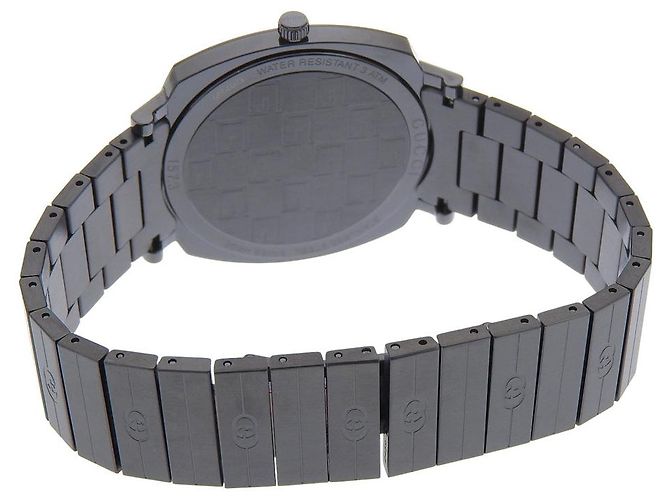 Gucci Grip aus Edelstahl Schwarz - Ansicht 5