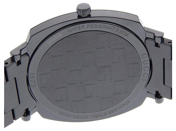 Gucci Grip aus Edelstahl Schwarz - Ansicht 6