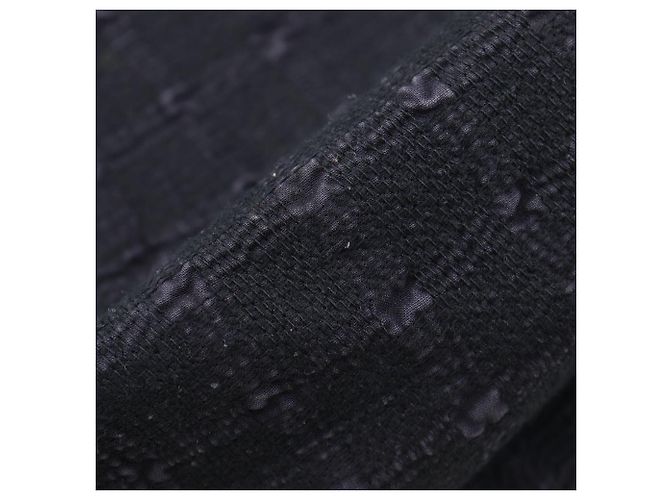 Hermès Hermes Amedaba Cabas de Poche Canvas Shoulder Bag Nero - vista 9