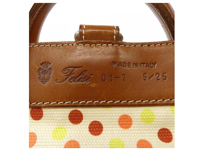 Autre Marque Felisi Rucksack Rot Beige Grün - Ansicht 5