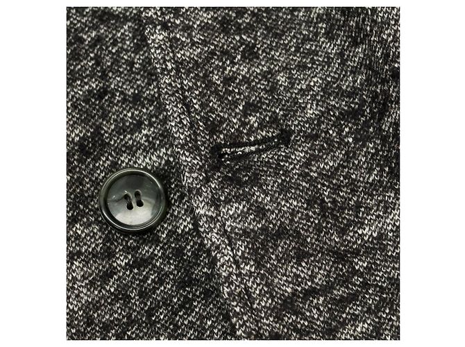 Autre Marque Abrigo Chesterfield de lana y algodón Mr.Rick Tailor Castaño - vista 6