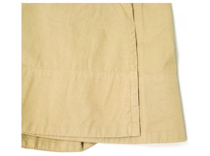 Autre Marque Falda de sarga de algodón MHL. Beige - vista 6