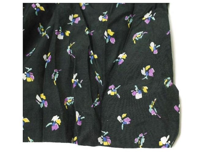 Autre Marque dahl'ia Cupra Cotton Kleid Schwarz - Ansicht 7