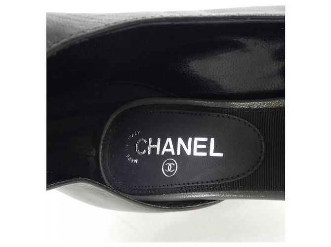 Timeless Zapatos de tacón Chanel Castaño Negro - vista 6