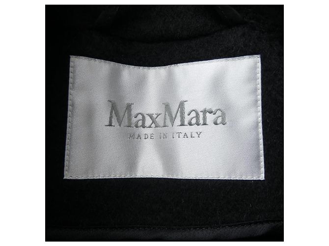 Cappotto Camel Max Mara Nero - vista 4