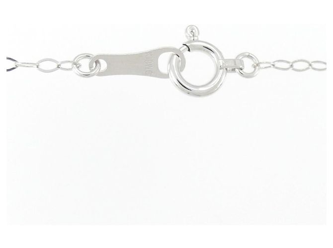 Autre Marque Collana in oro bianco Au750 Argento - vista 4